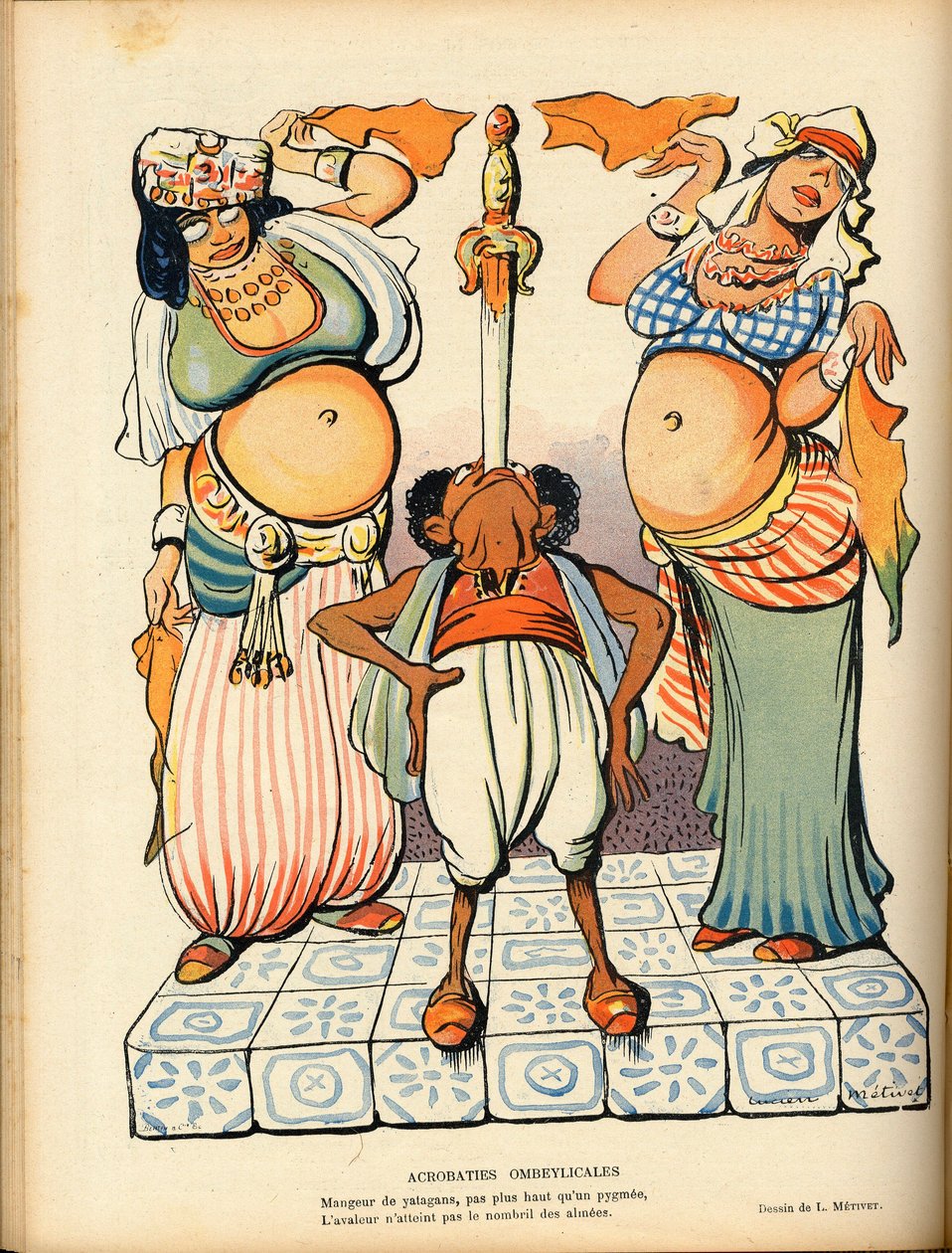 Kahkaha, Satirik Renkli by Lucien Metivet