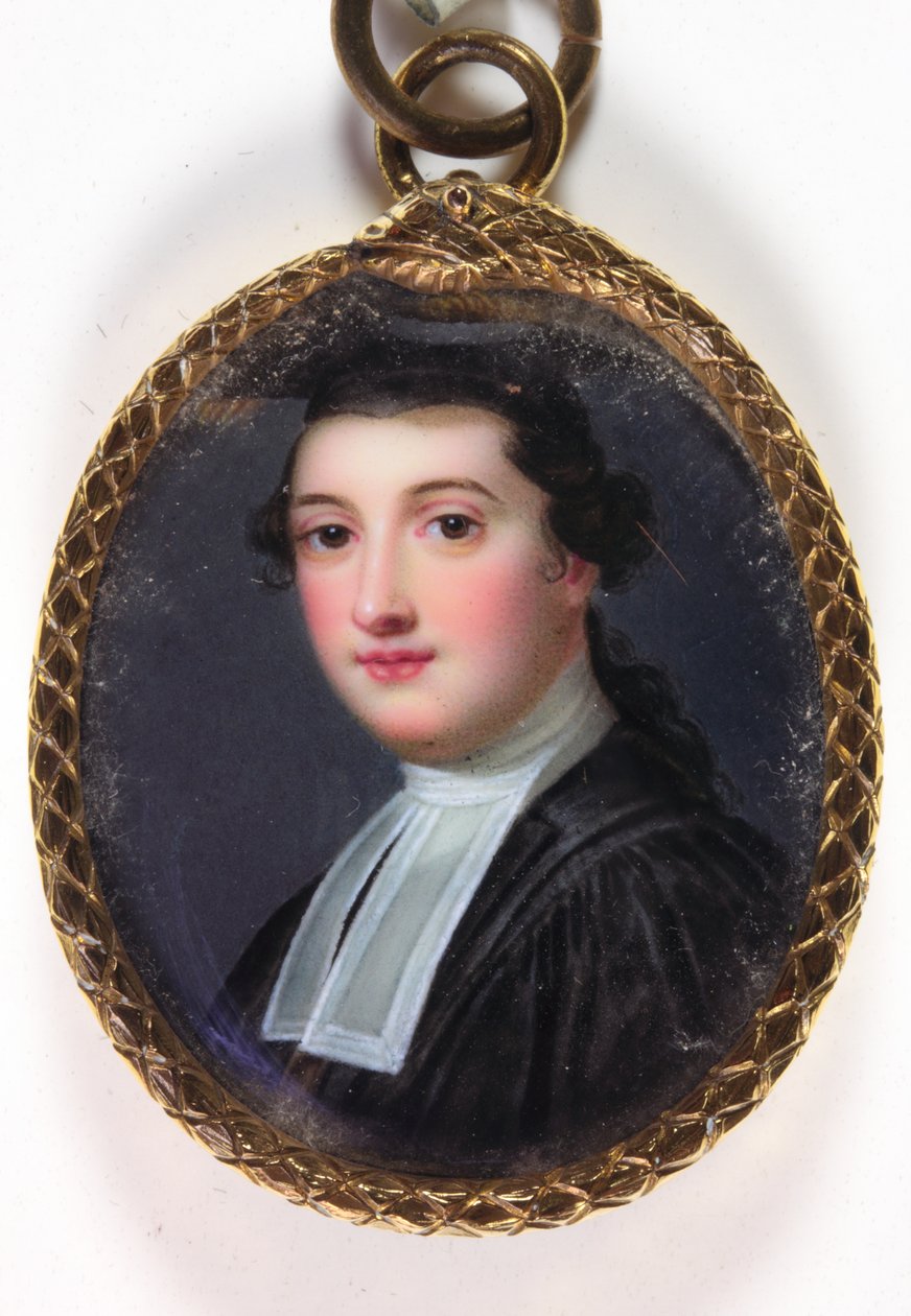 William Henry Cavendish Bentinck (emaye) by Lucius (attr.to) Barber