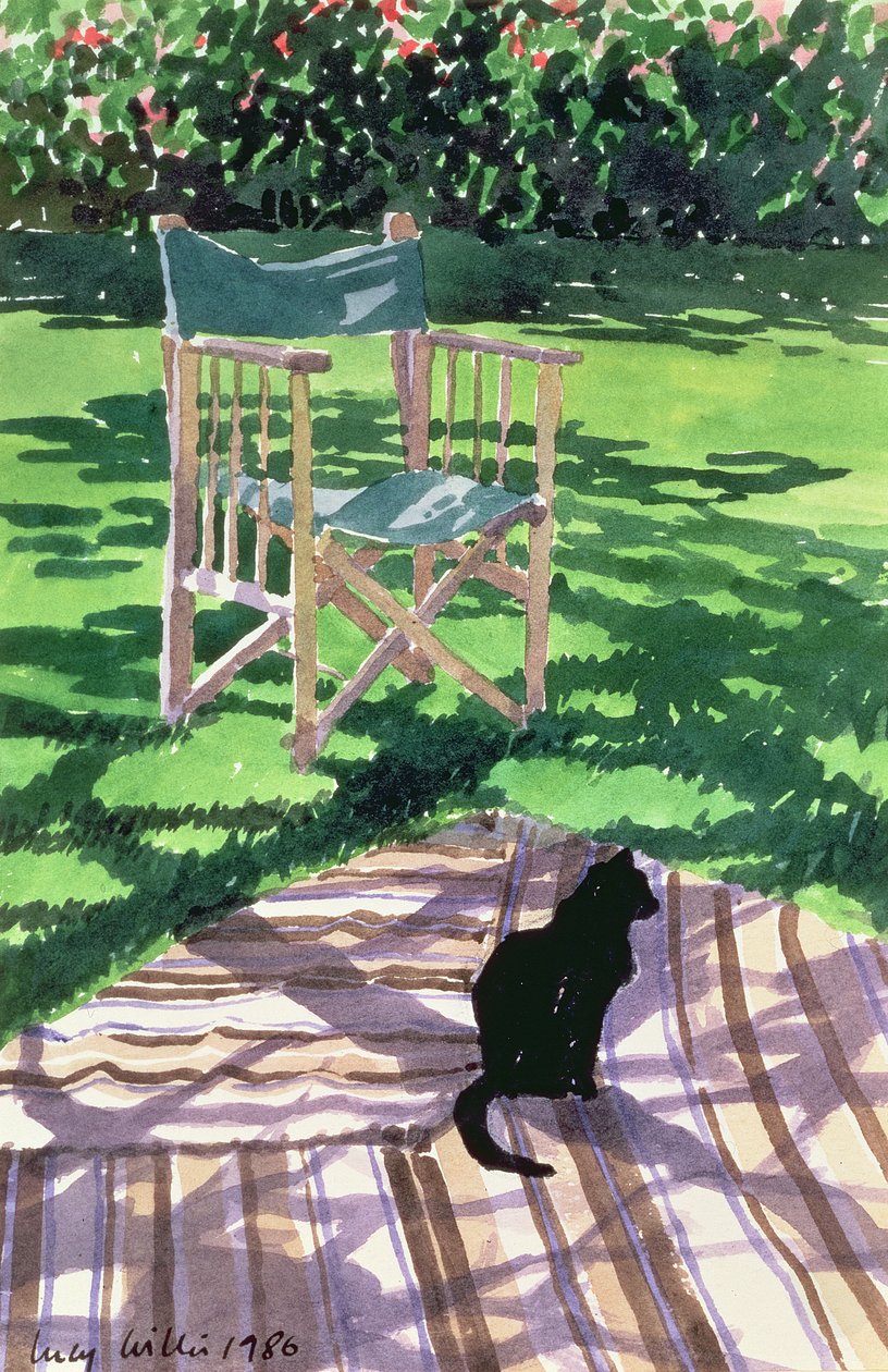 Kara Kedi ve Benekli, 1986 by Lucy Willis