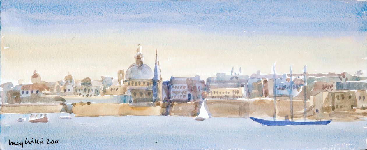 Valetta Manzarası, 2011 by Lucy Willis