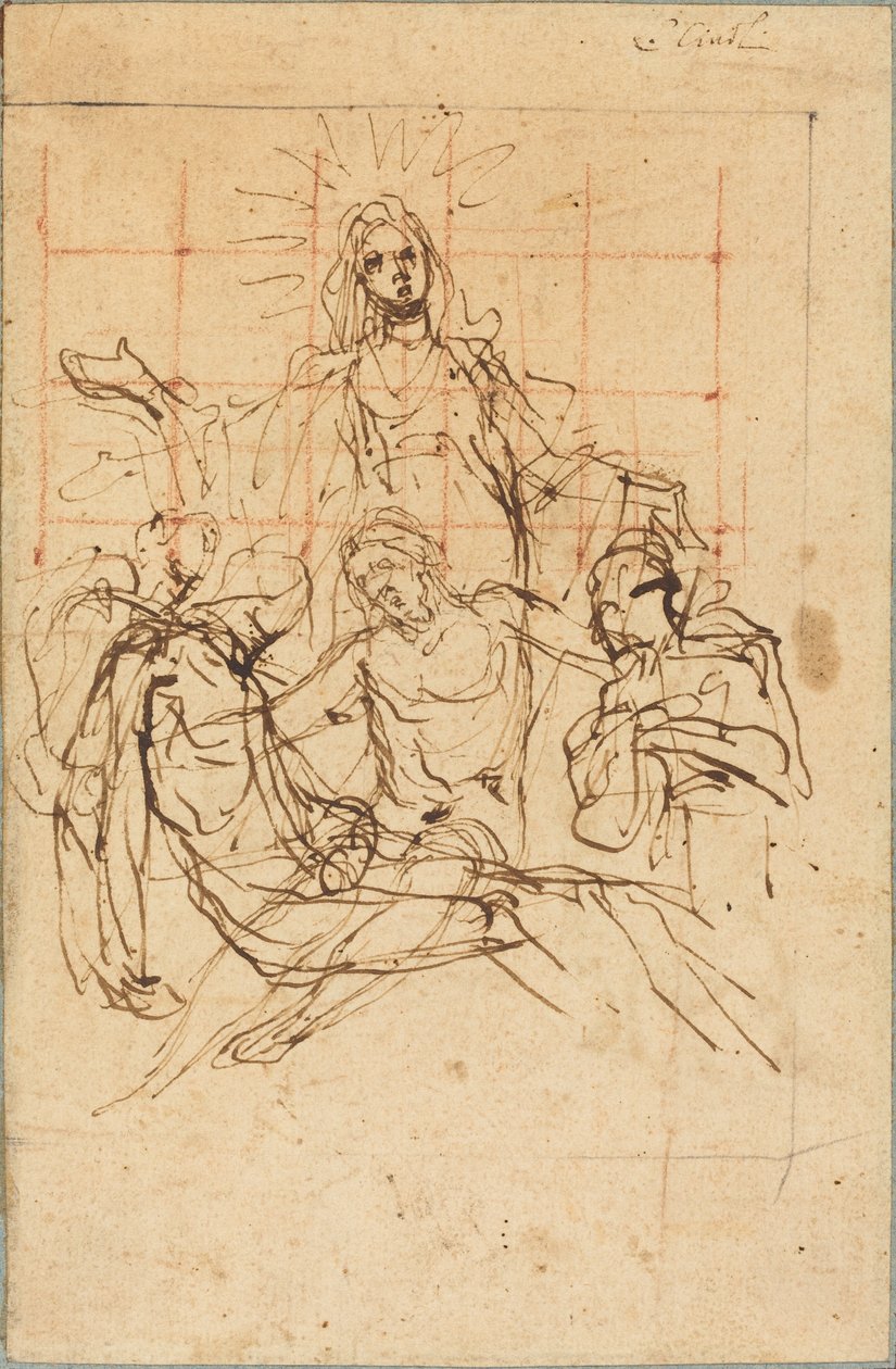 Pieta (rekto) by Ludovico Cardi called Cigoli