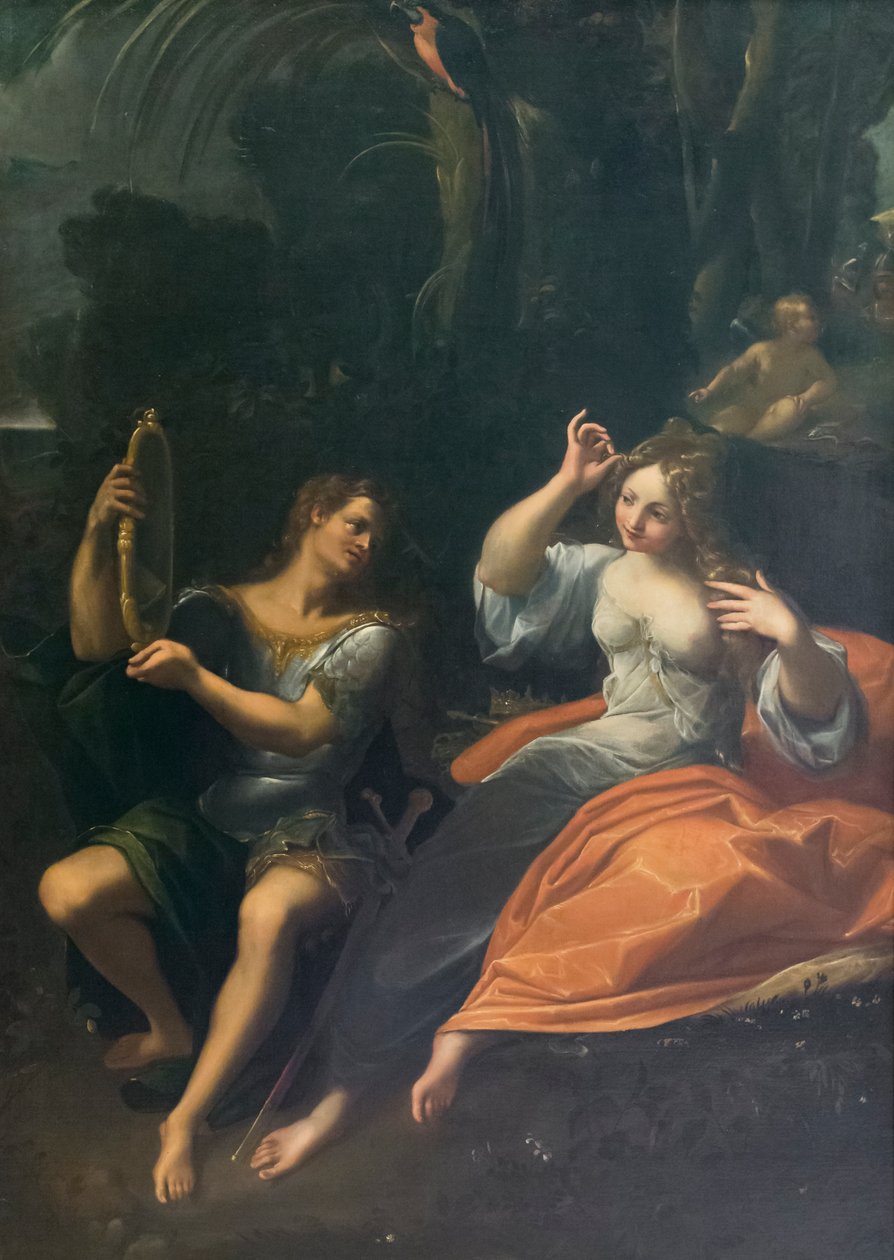Rinaldo ve Armida by Ludovico Carracci