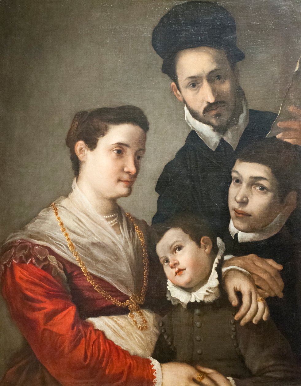 Tacconi ailesi by Ludovico Carracci
