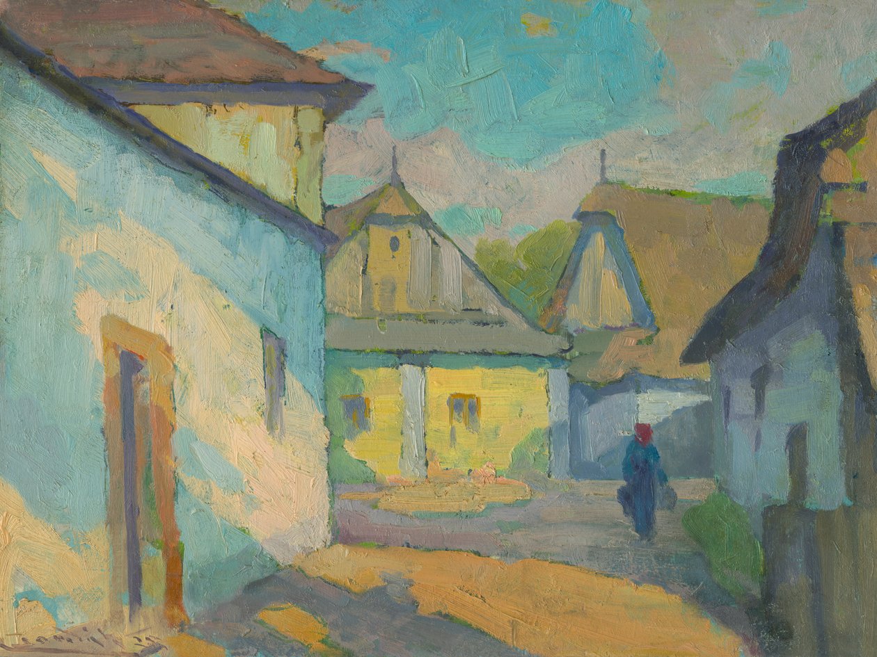 Doğu Slovak köyü by Ludovit Cordak