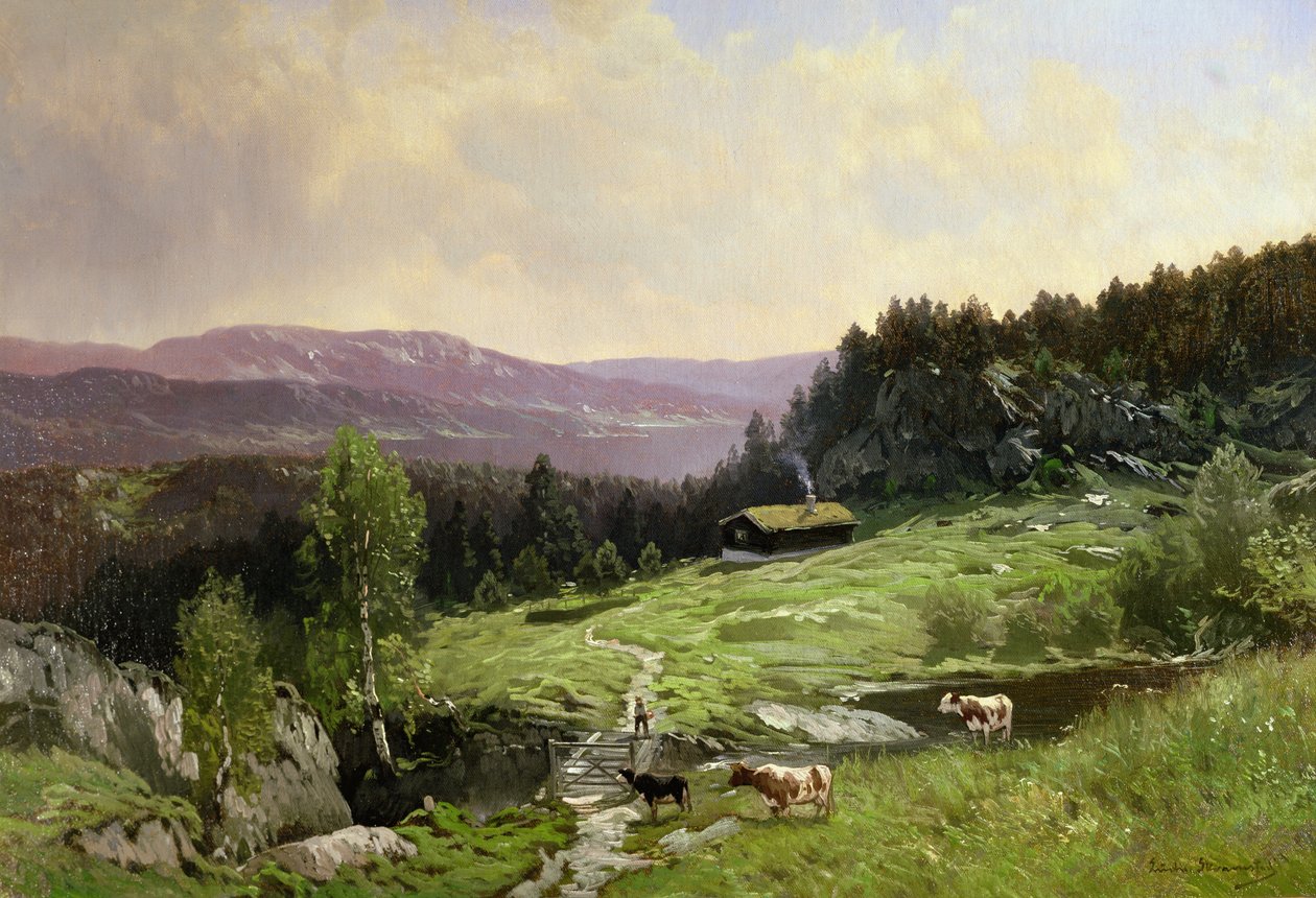Telemark, Güney Norveç by Ludvig Skramstad