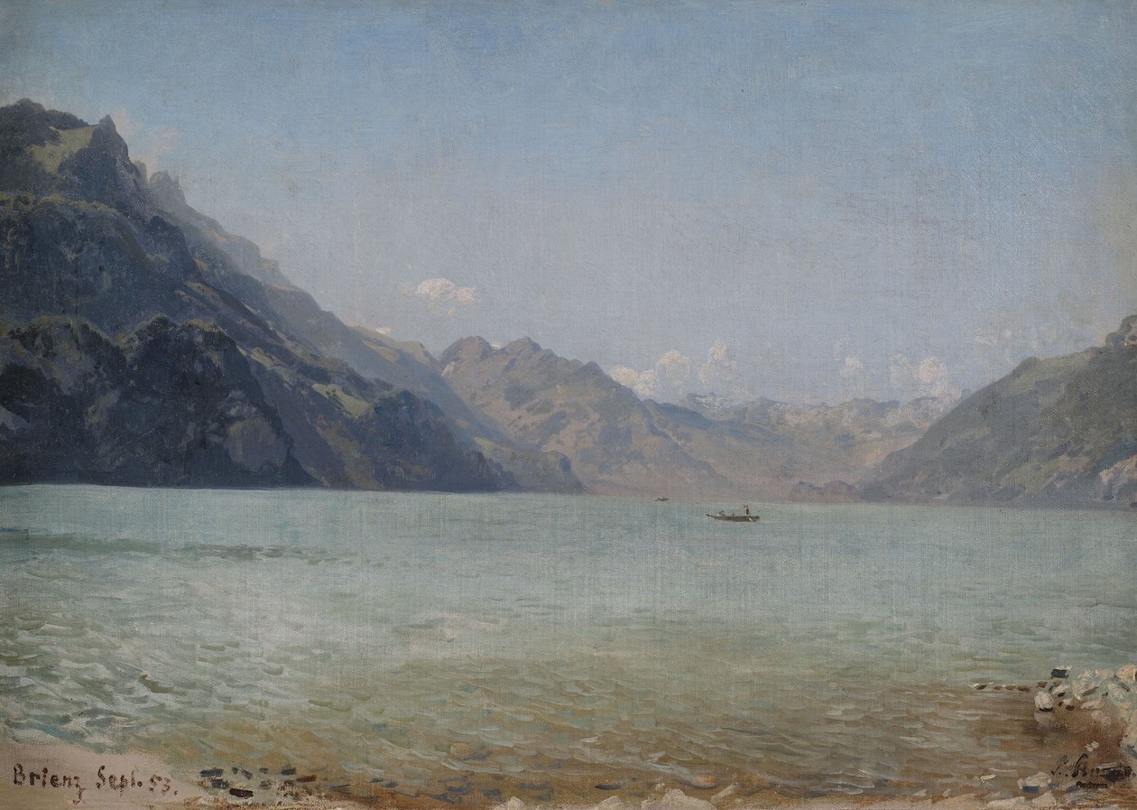 Ben Brienzer See by Ludwig Knaus