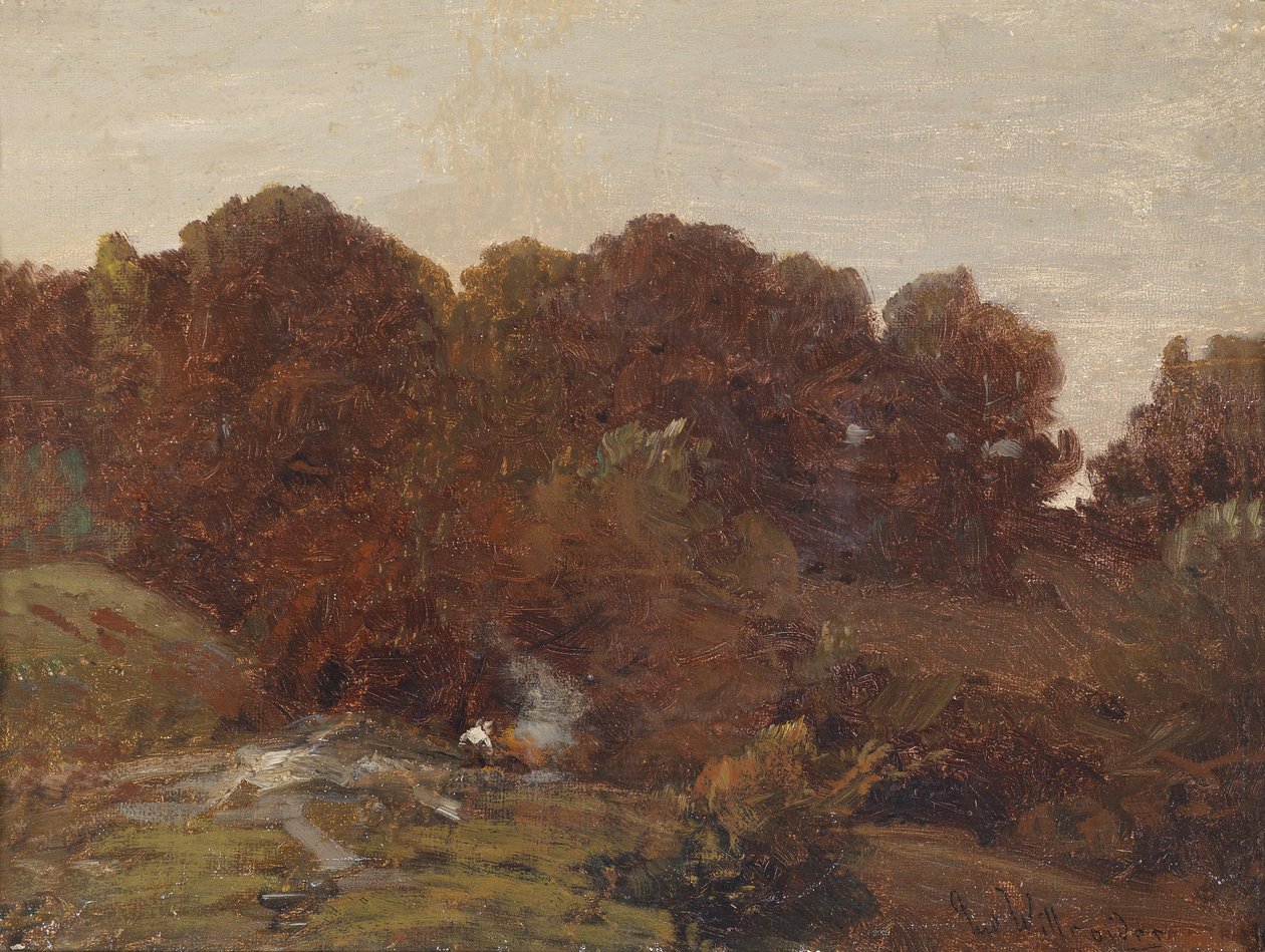 Herbstlandschaft by Ludwig Willroider