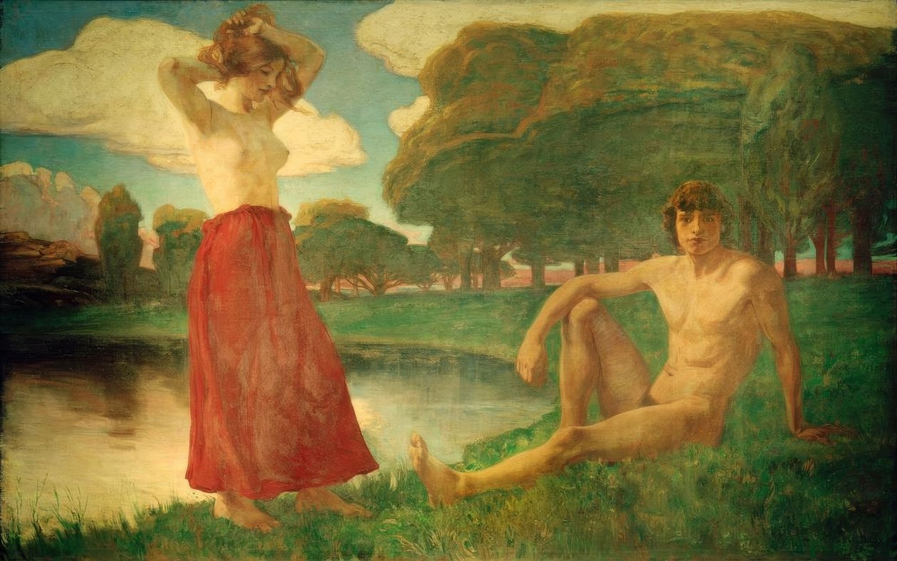 İdil by Ludwig von Hofmann