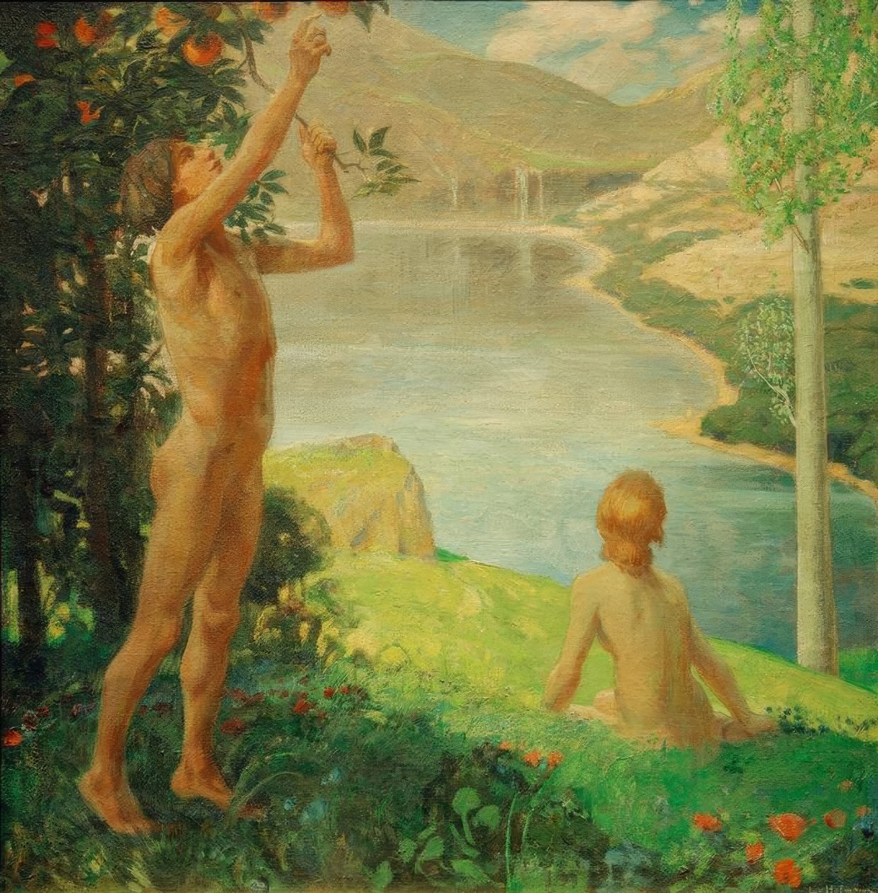İdil by Ludwig von Hofmann