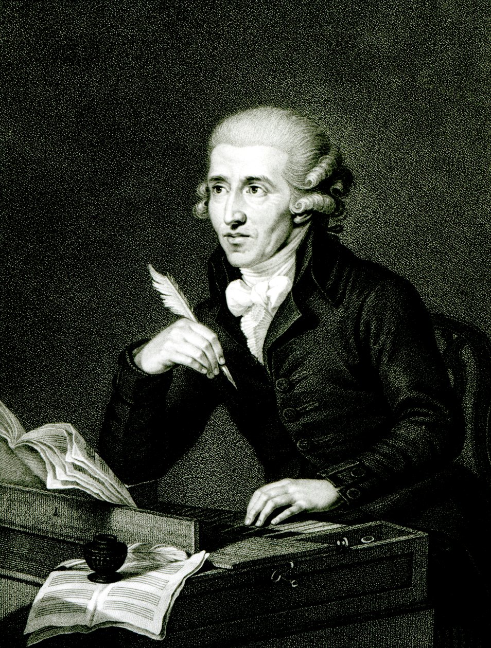 Joseph Haydn (1732-1809) c.1770 by Ludwig Guttenbrunn