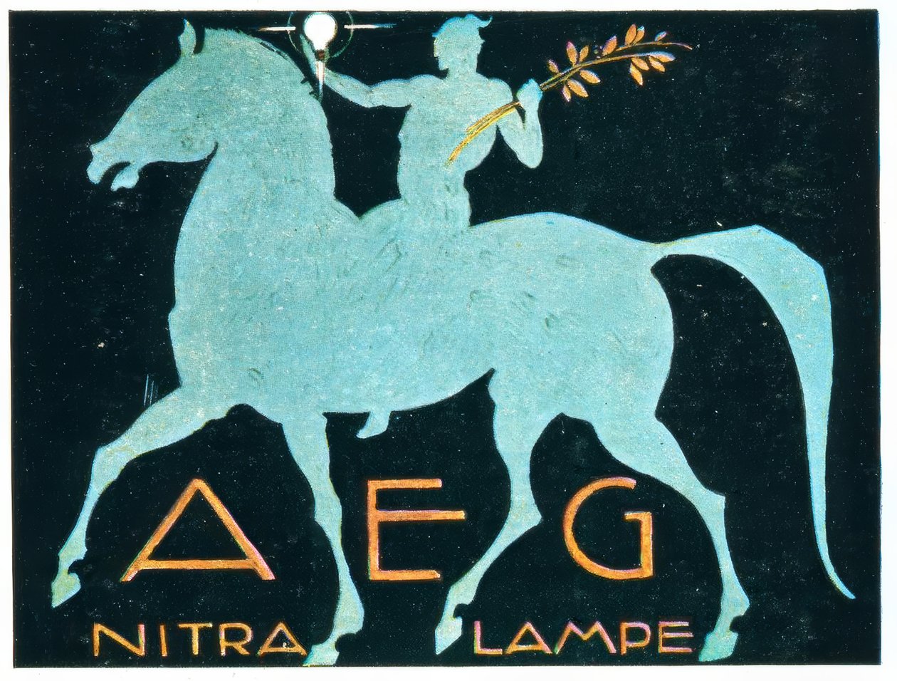 AEG / NİTRA LAMBA by Ludwig Hohlwein
