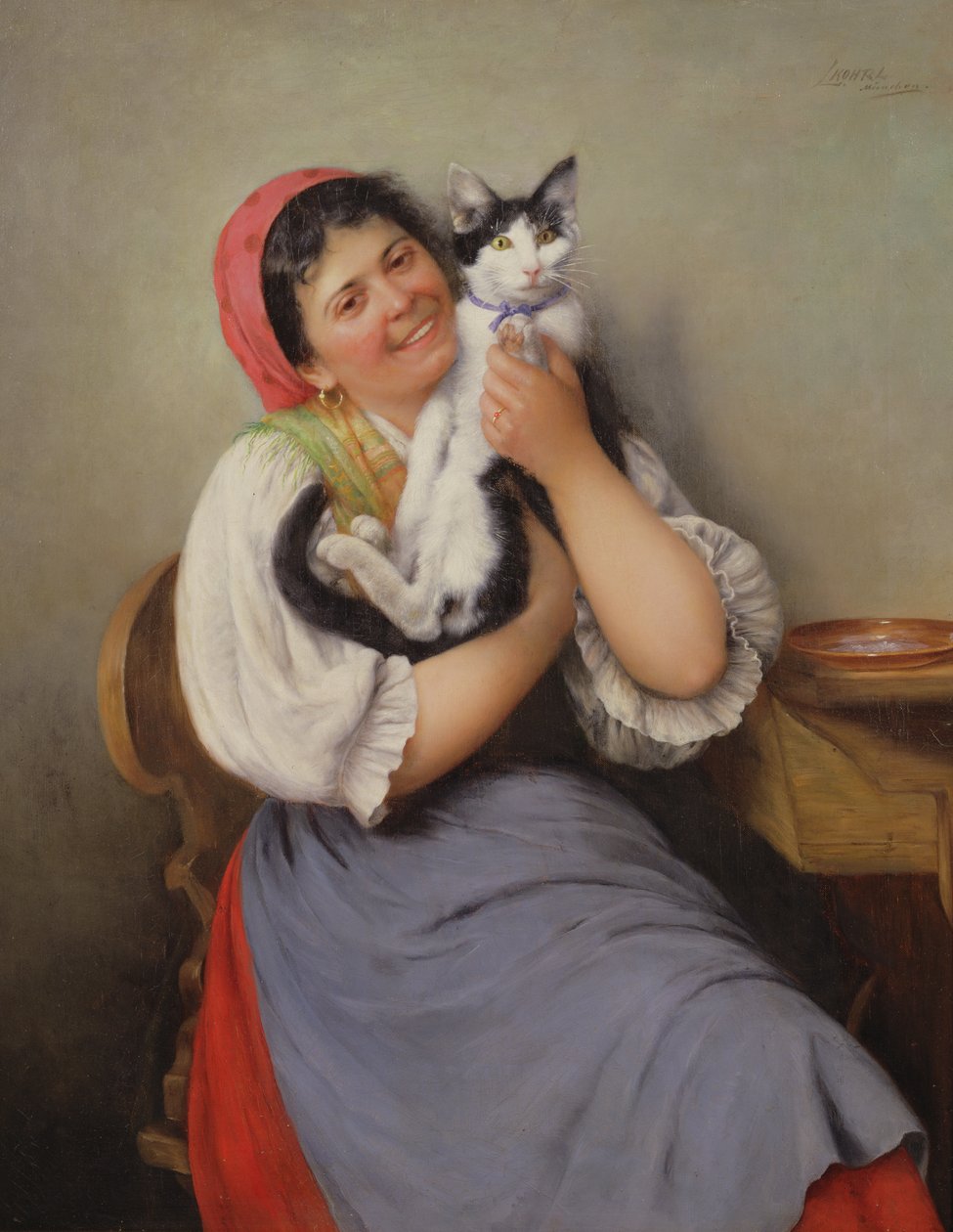 En Sevdiği Kedi by Ludwig Kohrl