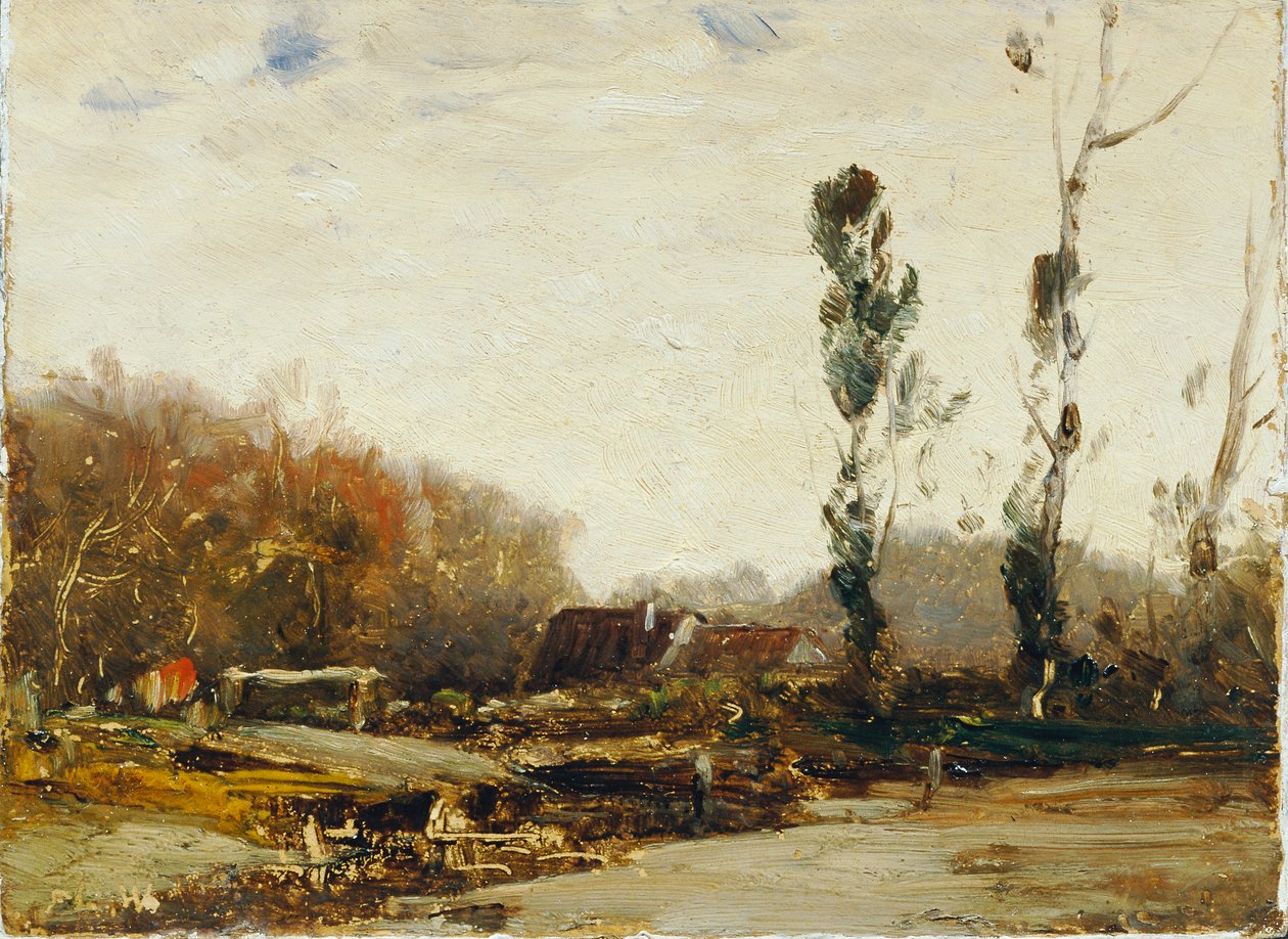 Bernried yakınlarındaki manzara by Ludwig Willroider