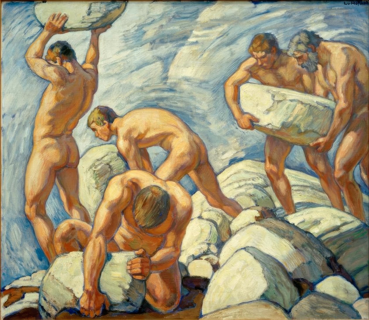 Savunma by Ludwig von Hofmann
