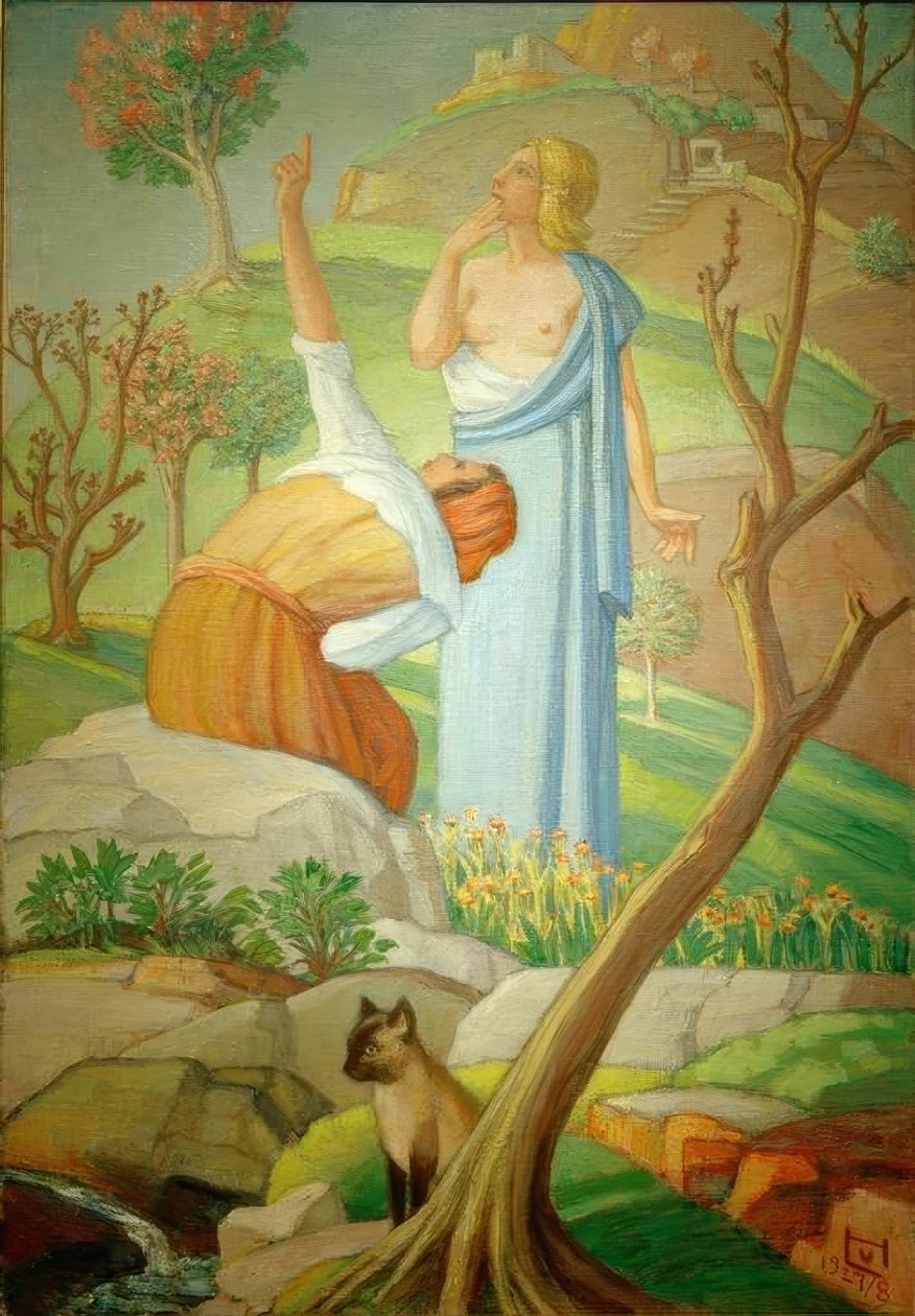 Şahin by Ludwig von Hofmann