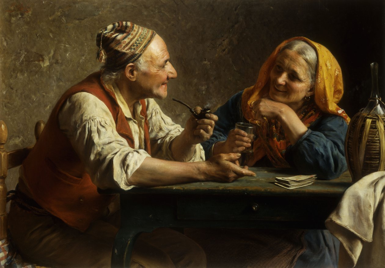 Mutlu çift, by Luigi Bechi