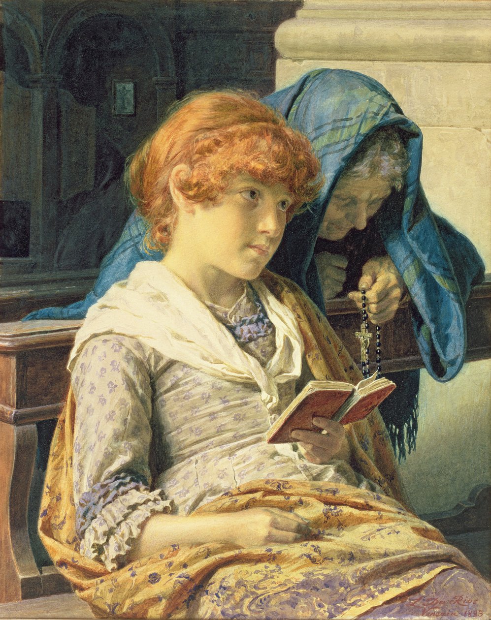 Kilisede, 1883 by Luigi da Rios