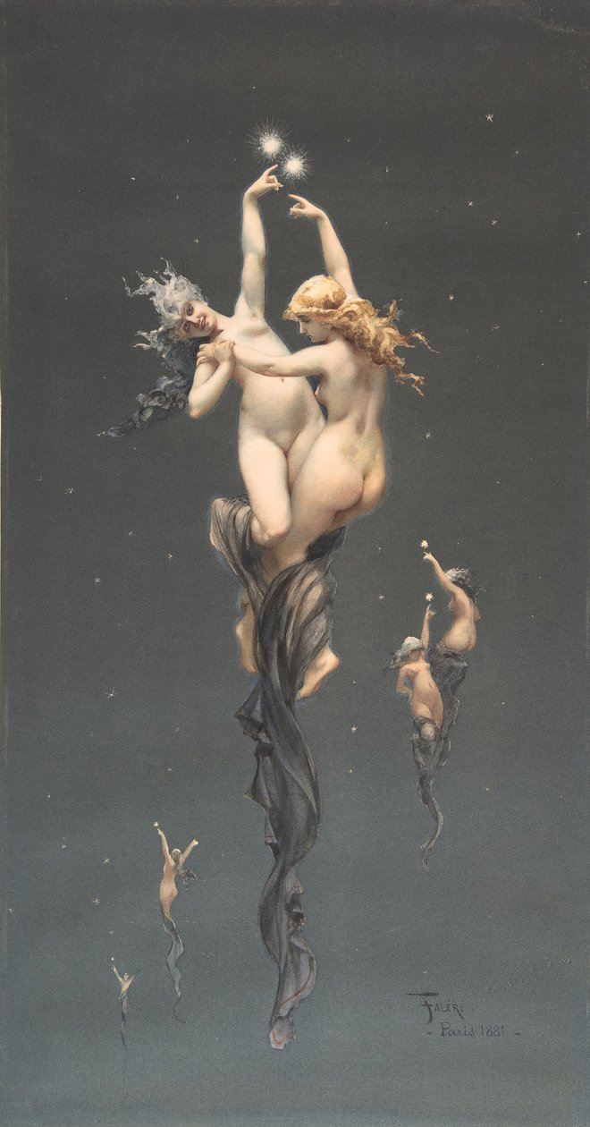 İkiz Yıldızlar, 1851-96. by Luis Riccardo Falero
