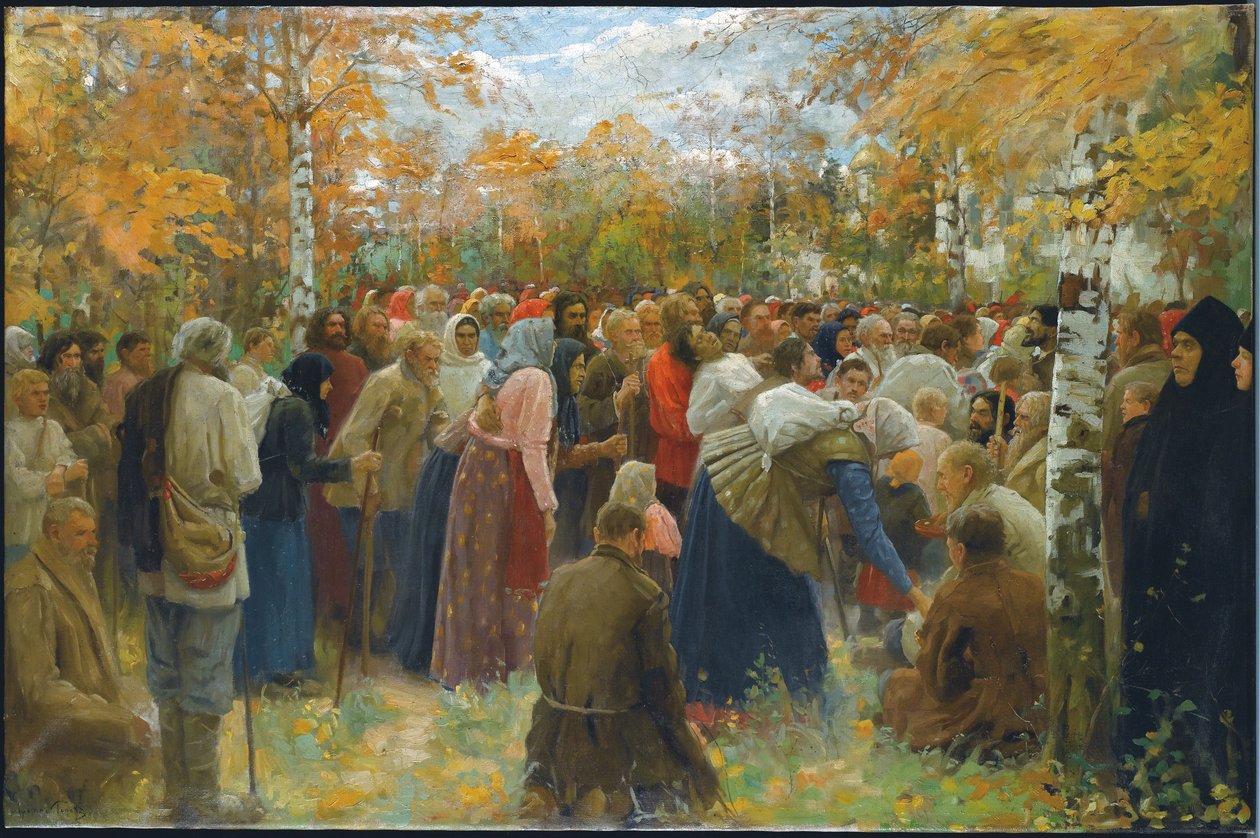 Kutsal Yerlere, 1911 by Lukjan Vasilievich Popov