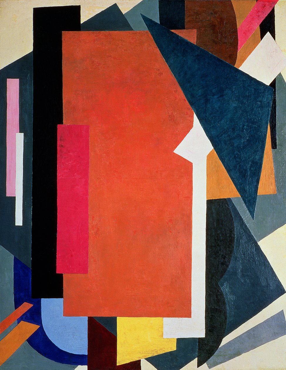 Ressam Mimarisi, 1916-17 by Lyubov Sergeevna Popova