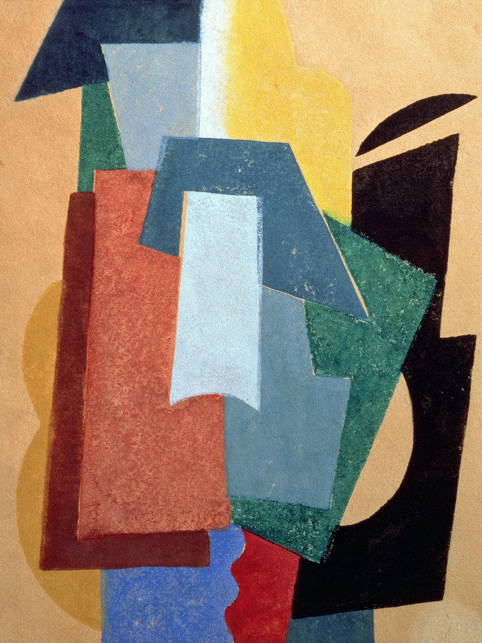 Yaz, 1917-18 by Lyubov Sergeevna Popova