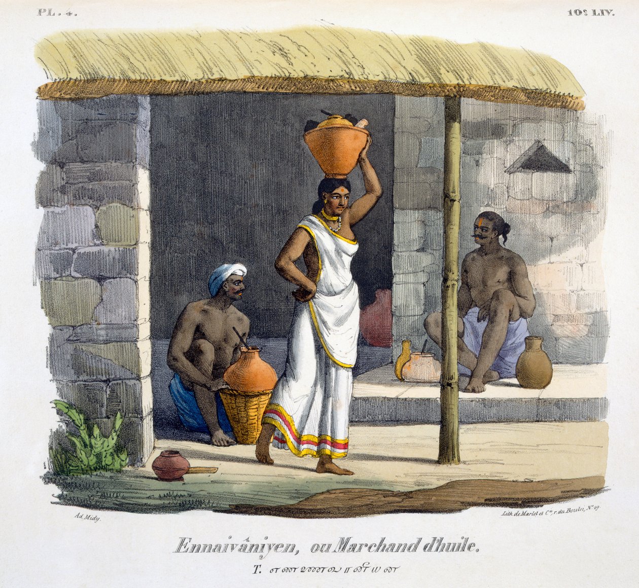 Bir Petrol Tüccarı, 1827-35 by M.E. Burnouf