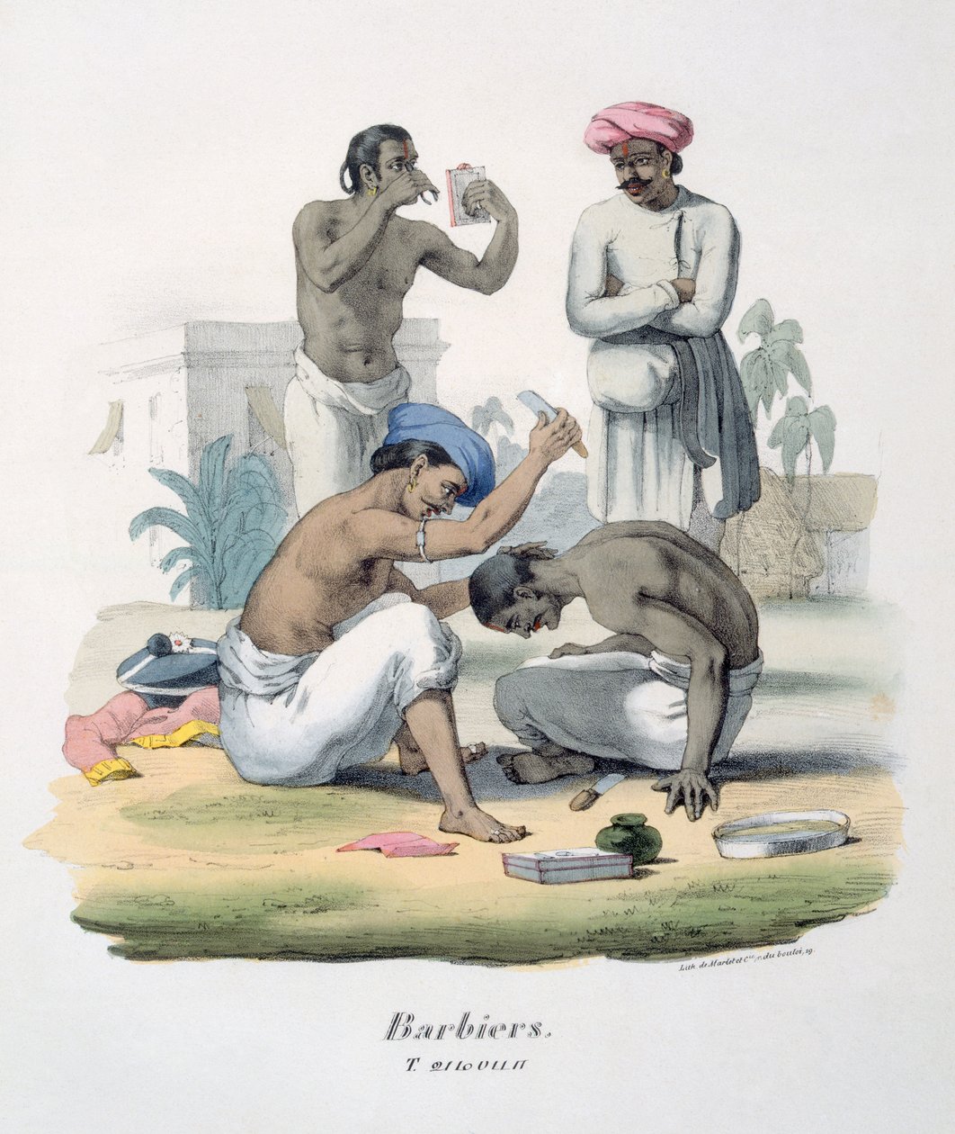 Berberler, 1827-35 by M.E. Burnouf