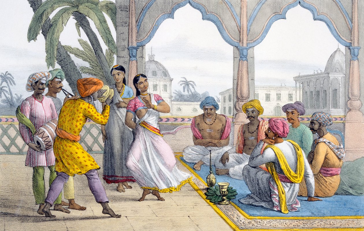 Dans Eden Bayaderes, 1827-35 by M.E. Burnouf