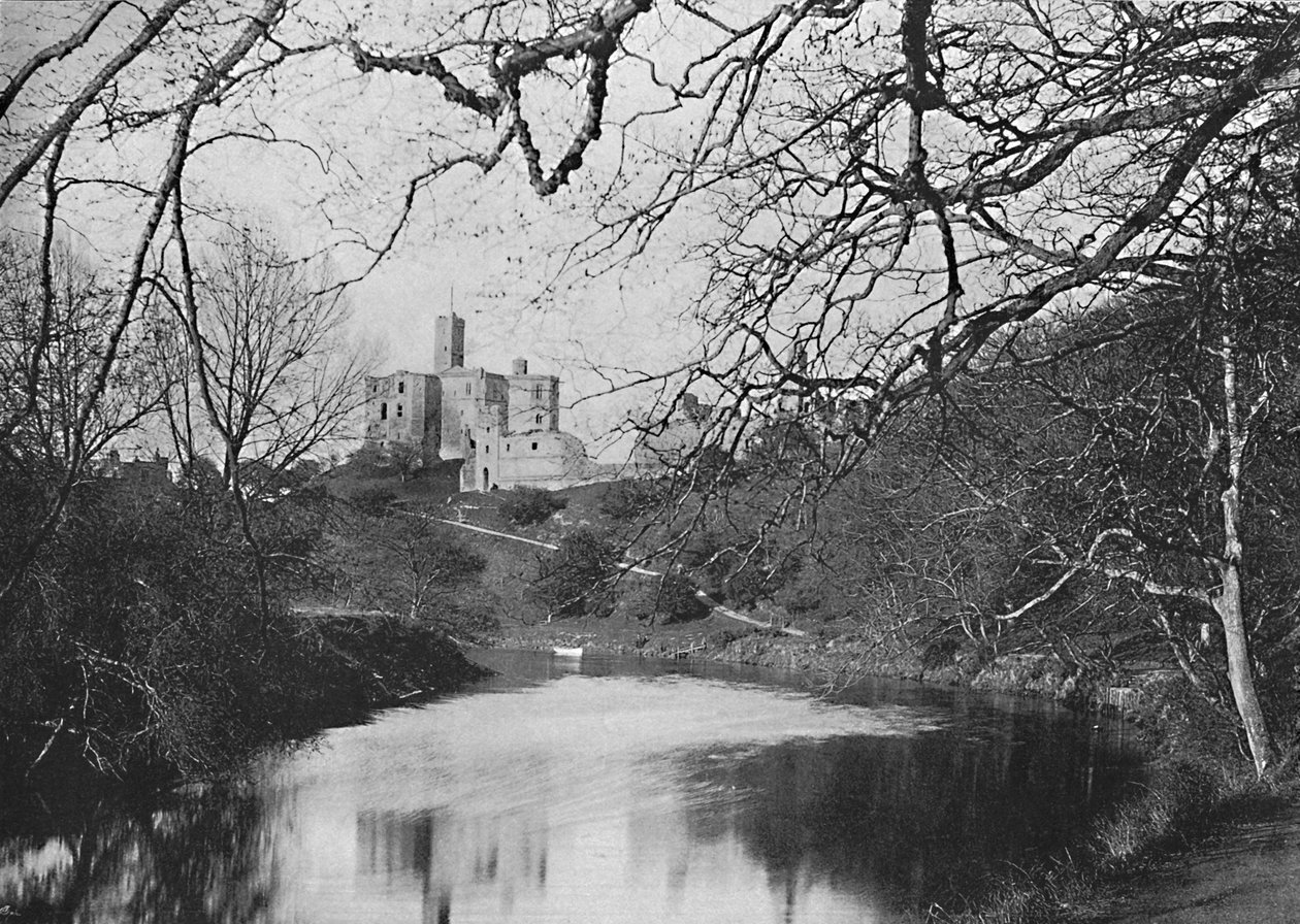 Warkworth Kalesi, c1896 by M. Aunty