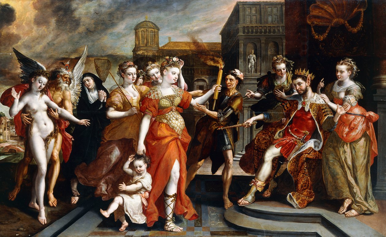 Apelles Calumney, by Maarten de Vos