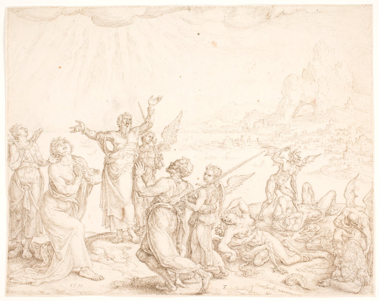 Ama bizi teslim et (erkekler için) by Maarten van Heemskerck