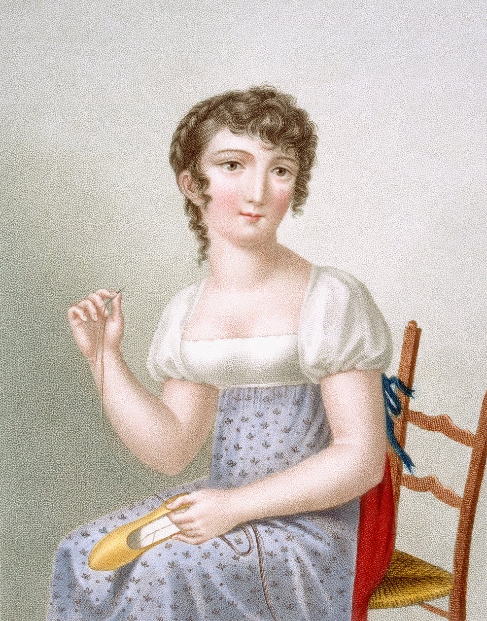 Nakışçı, Duthe tarafından kazınmış, c.1816 by Madame G. Busset Dubruste