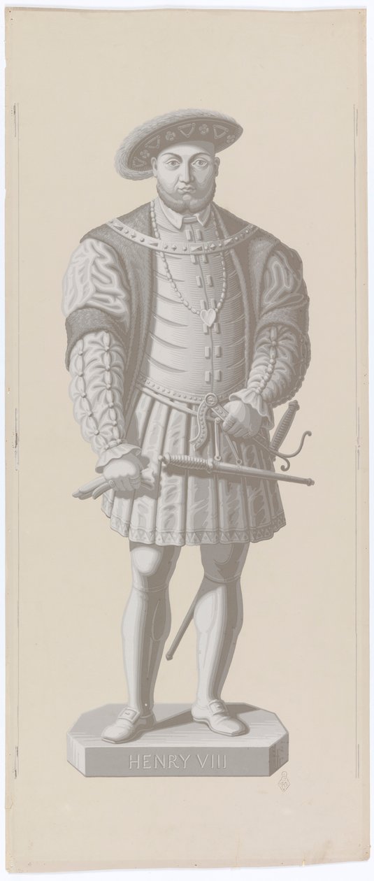 Süs-figürsel, Henry VIII by Made by Jules Desfossé