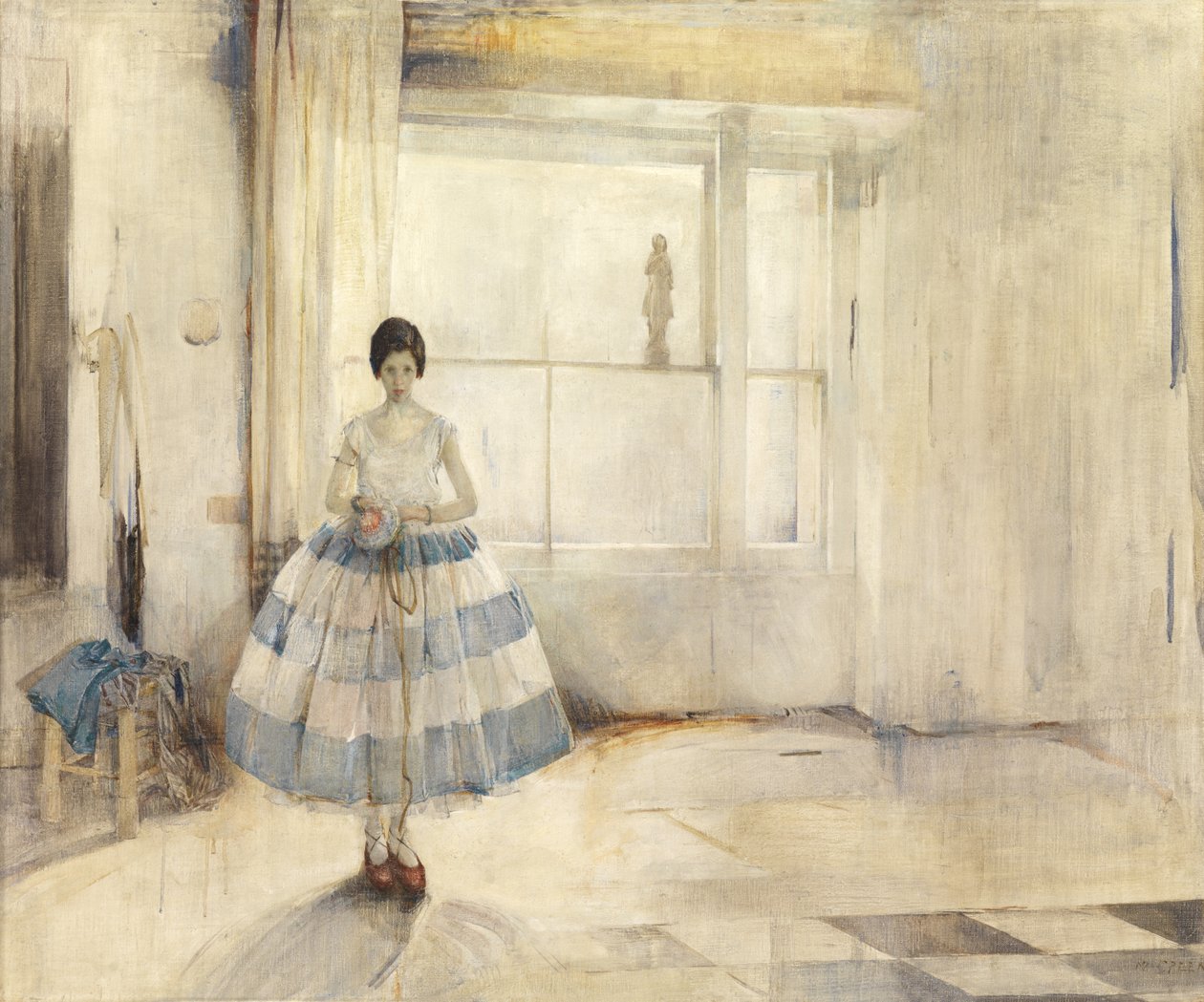 Dansçı (tuval üzerine yağlı boya) by Madeline Emily Green