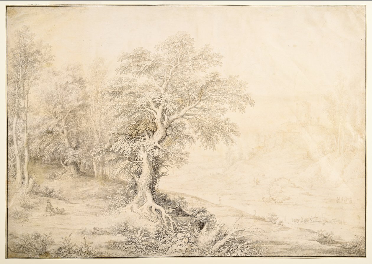 nehir manzarası by Maerten de Cock