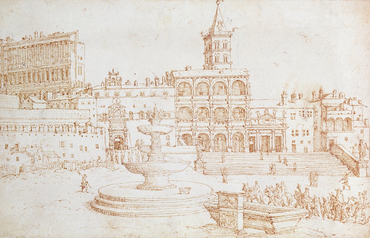 Eski Aziz Peter by Maerten van Heemskerck