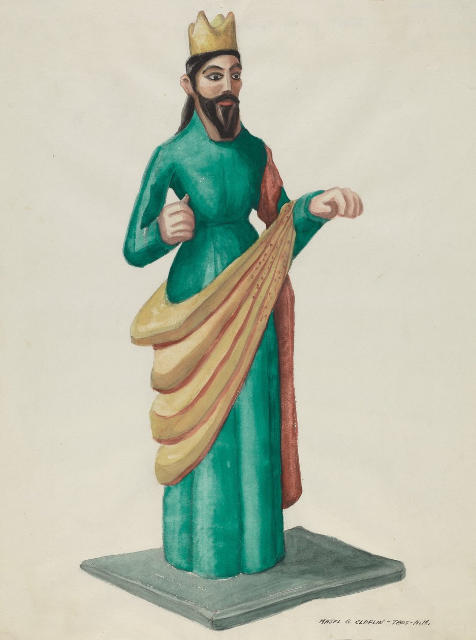 Başmelek Yumru, c. 1937. by Majel G. Claflin