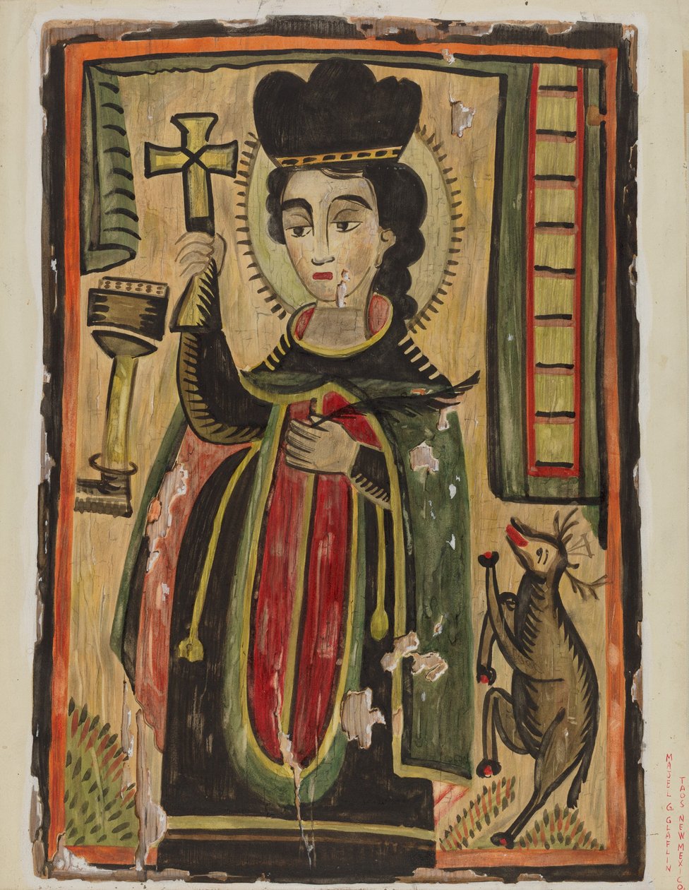 Altarpiece - Aziz Procopius, 19351942. by Majel G. Claflin
