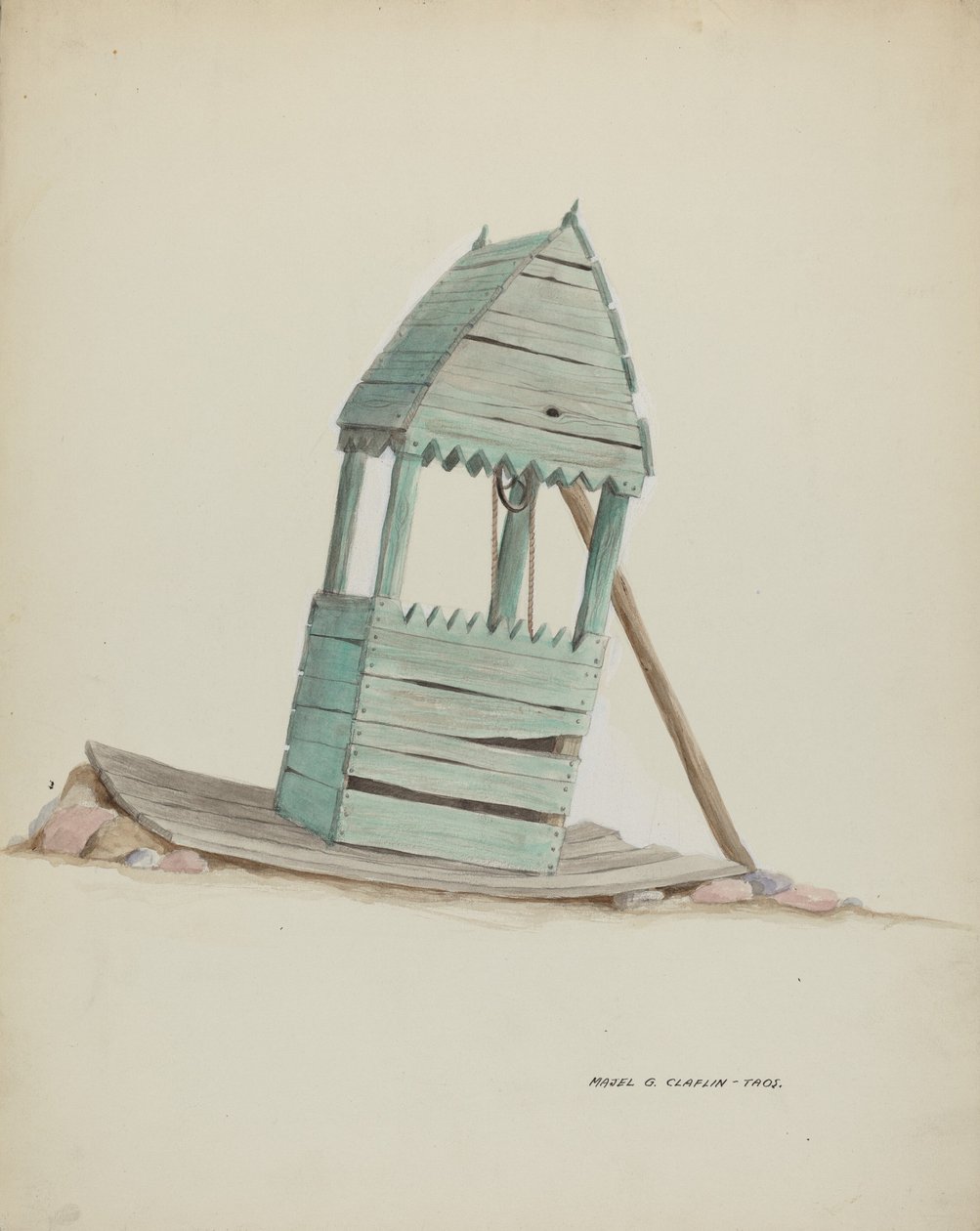 İyi Baş, c. 1937. by Majel G. Claflin
