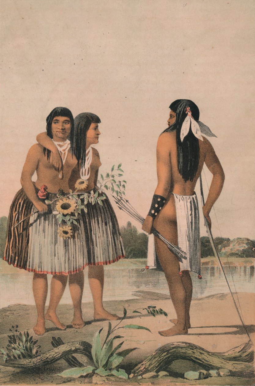 Yumas, c1850'ler. by Major and Knapp Sarony