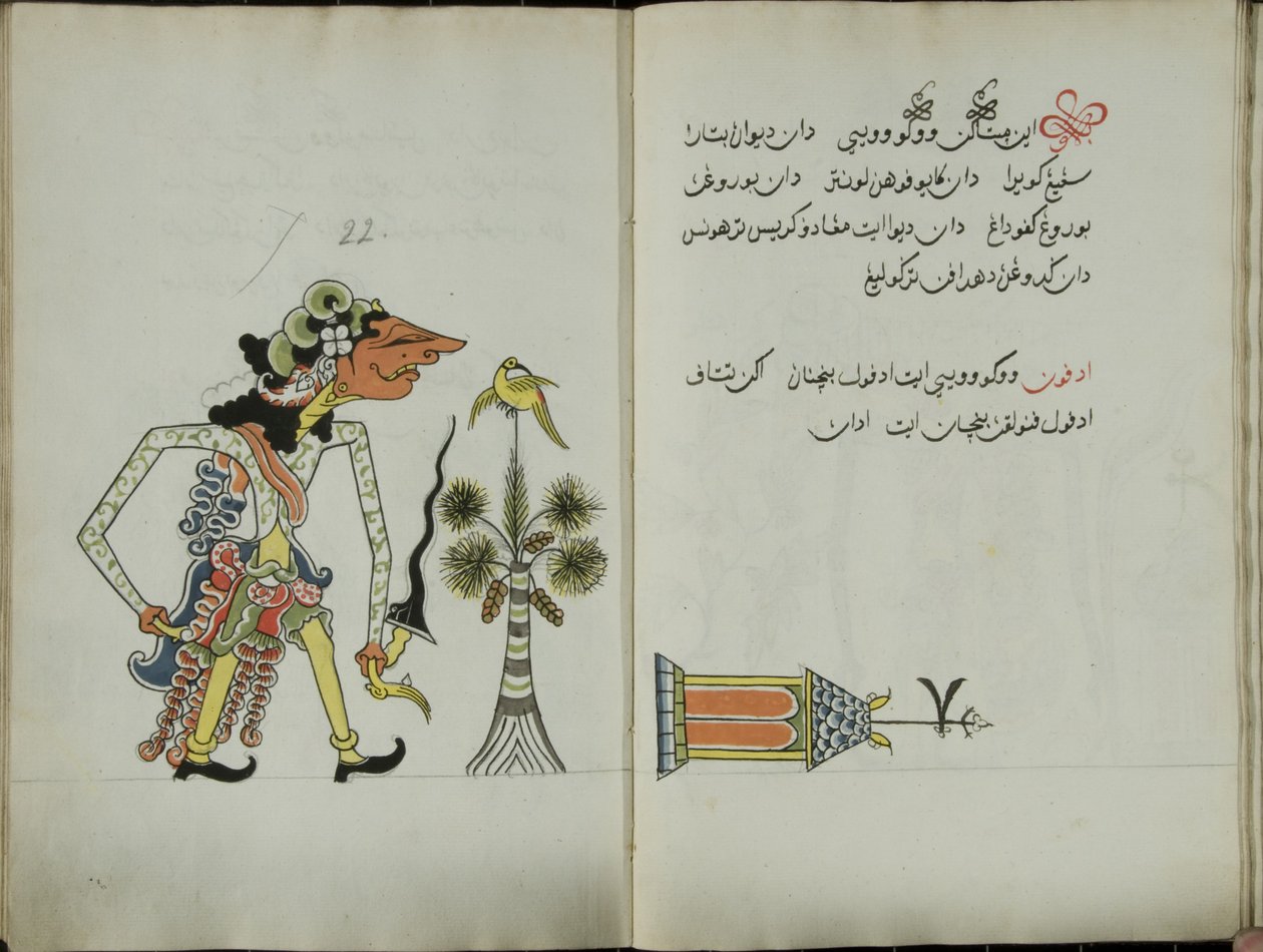 Ukon Java, MS 41 s. 44, Resim 22, 1830 by Malay Malay
