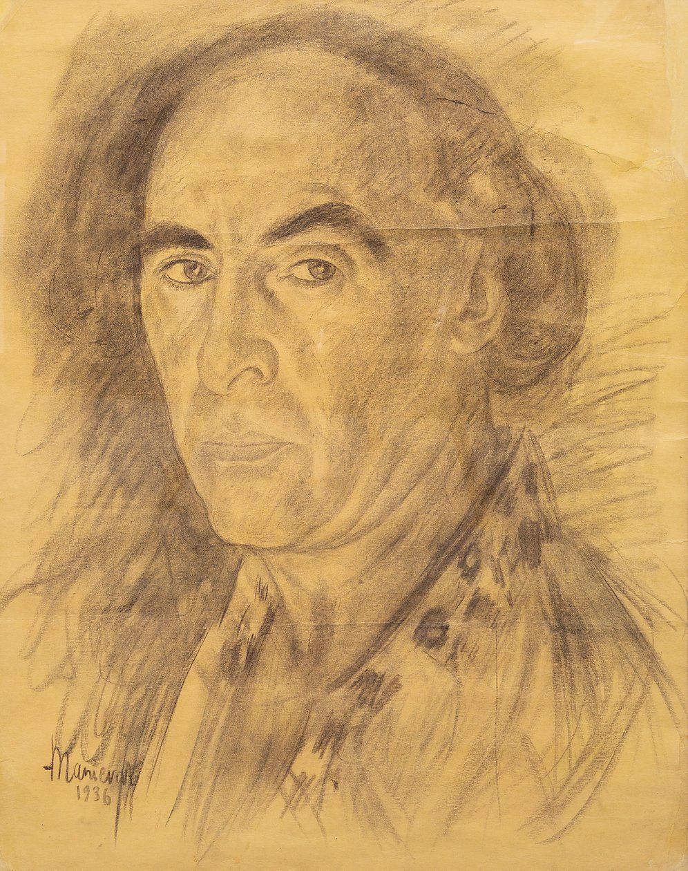 Otoportre, 1936. by Manievich
