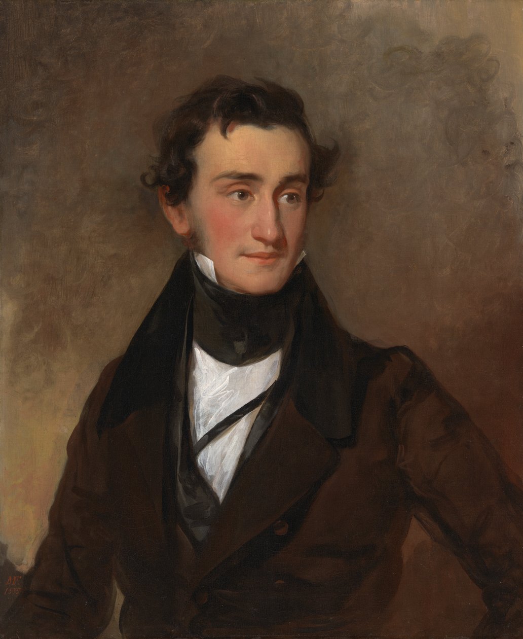 Solomon Beyaz Roberts, 1835. by Manuel Joachim de Franca