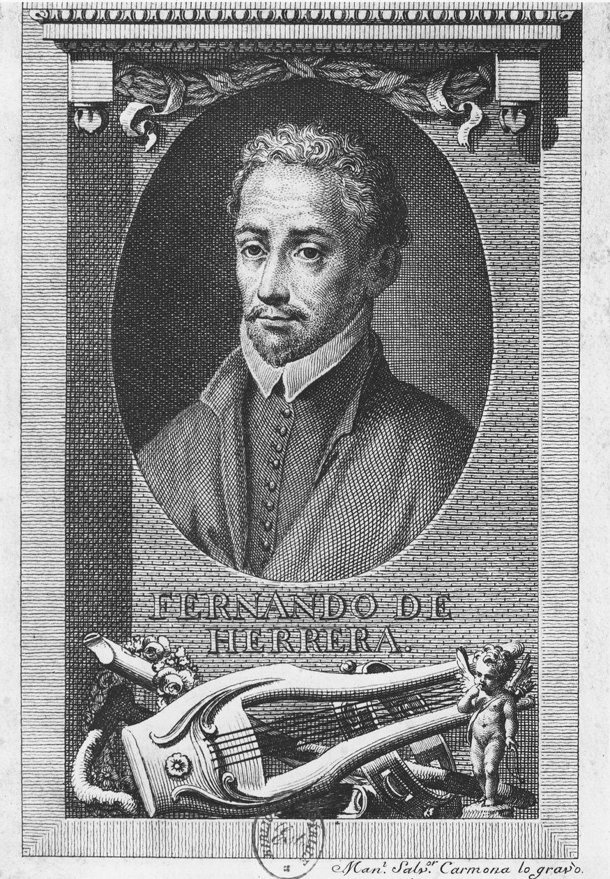 Fernando de Herrera by Manuel Salvador Carmona
