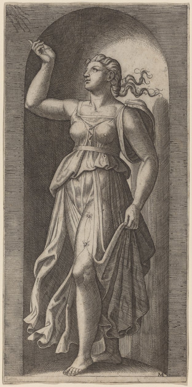 İnanç by Marcantonio Raimondi after Raphael
