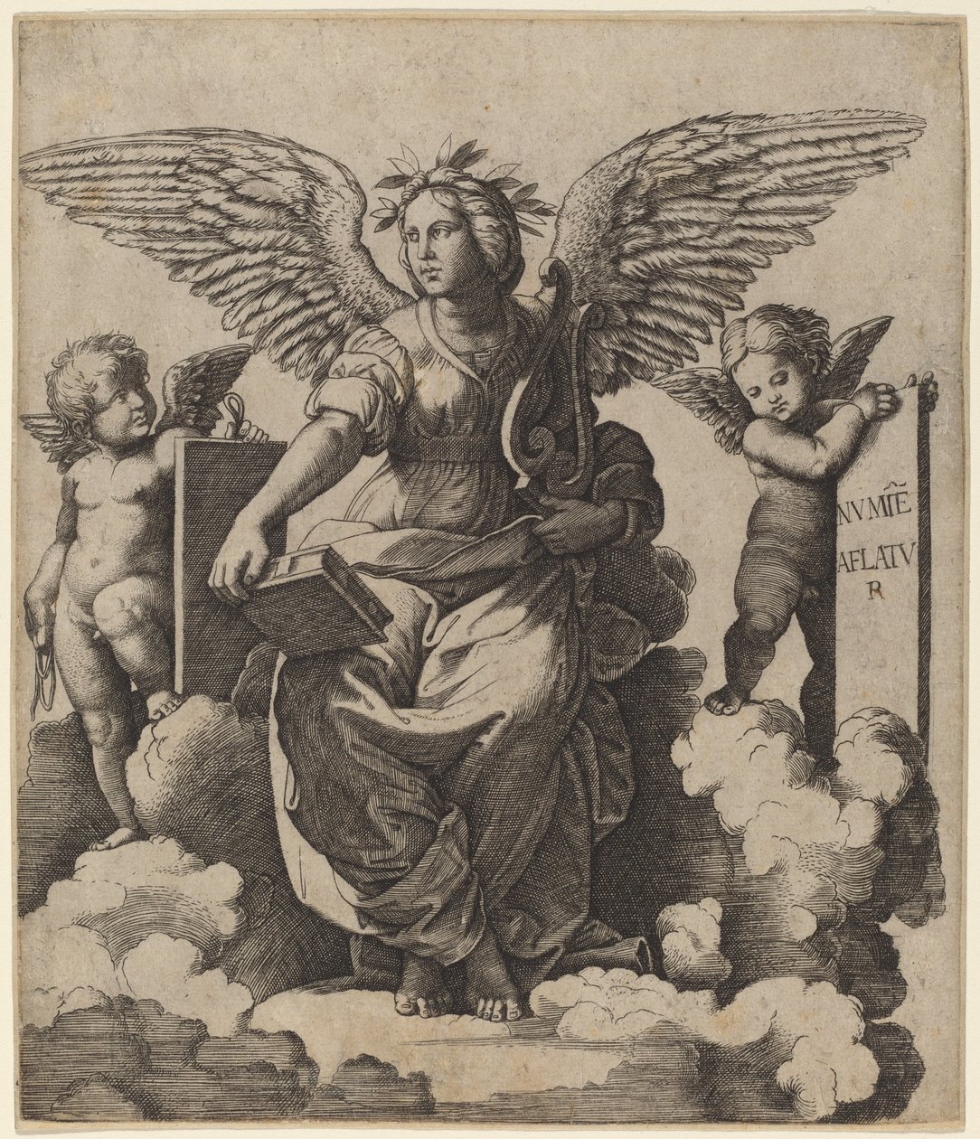 Şiir by Marcantonio Raimondi after Raphael