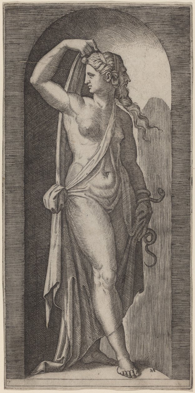 ihtiyat by Marcantonio Raimondi after Raphael