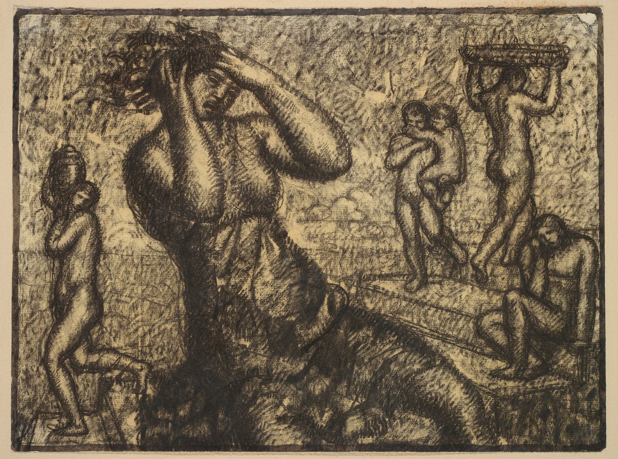 Isadora Duncan. by Marcel Lenoir,