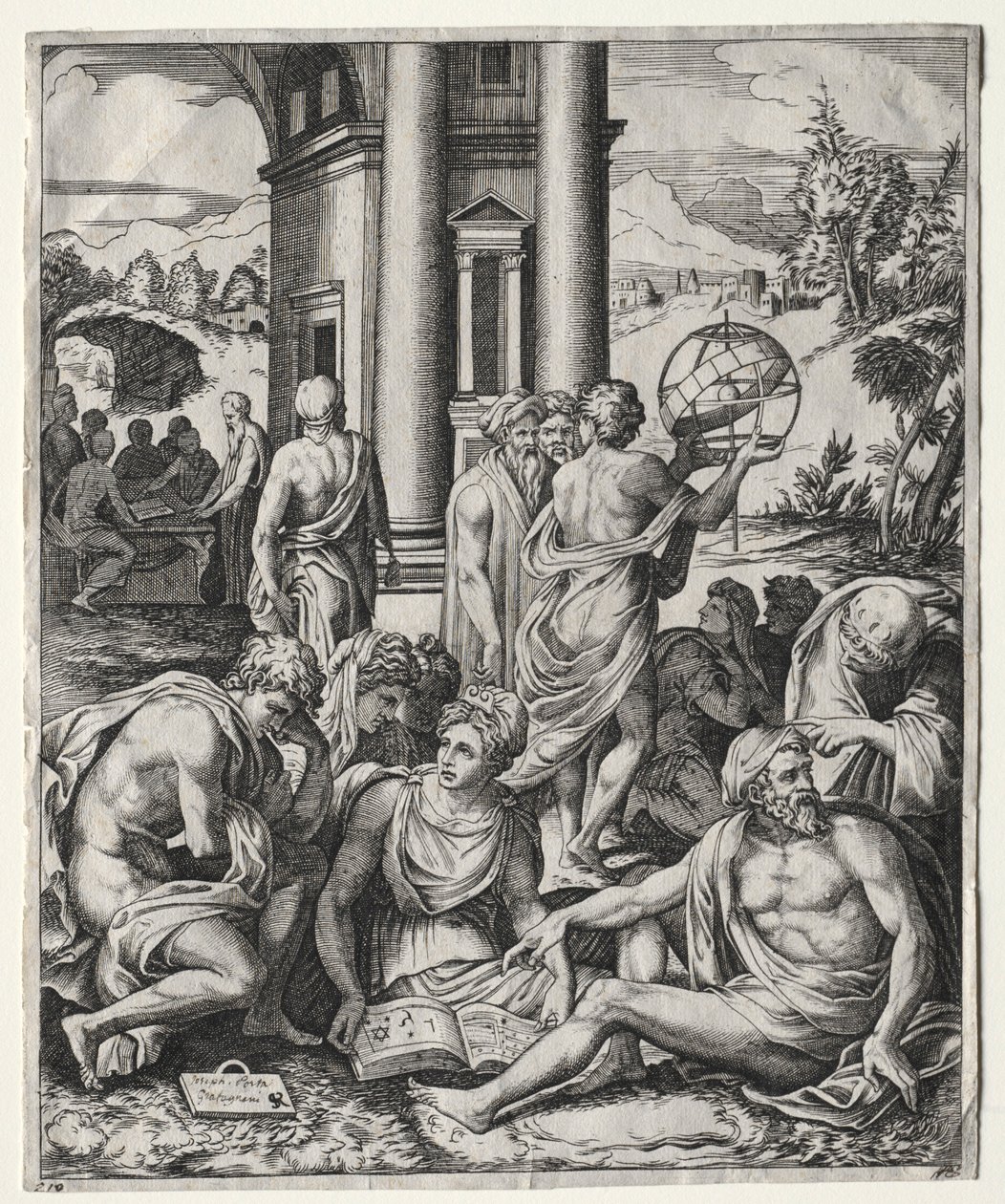 Alimler Meclisi, c. 15151527. by Marco Dente