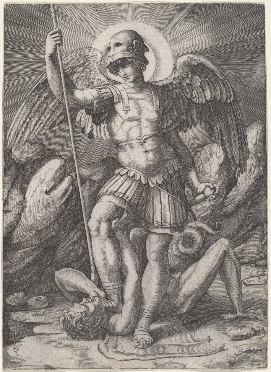 Aziz Michael by Marco Dente after Raphael